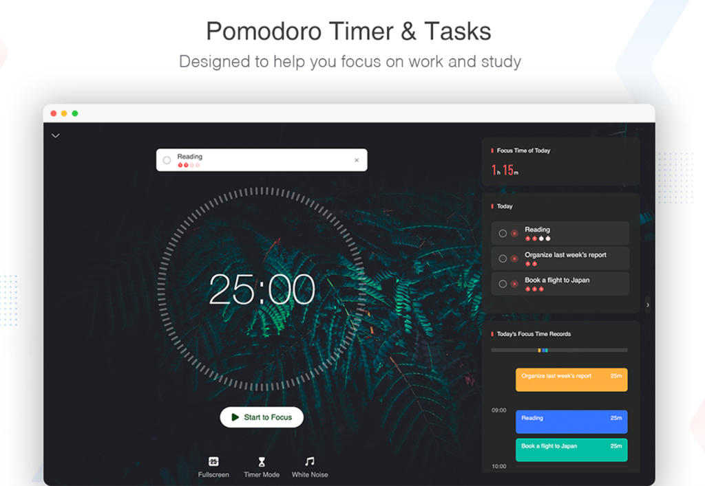 Focus Todo Timer