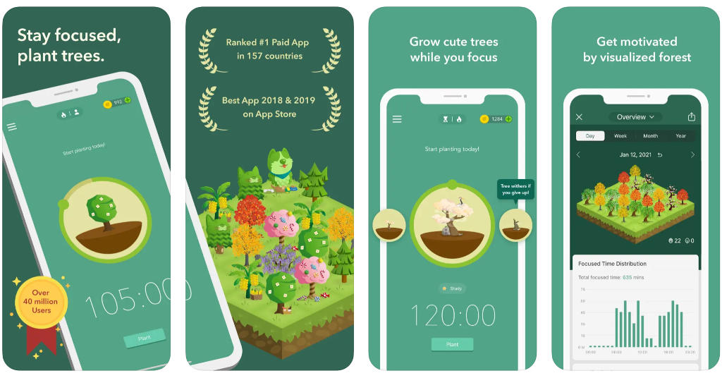 Forest App Timer