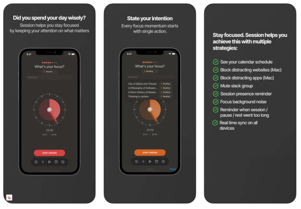 Session Flow Timer